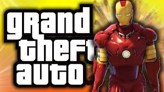 GTA 5: Iron Man in GTA! - (GTA 5 Mods Funny Moments)