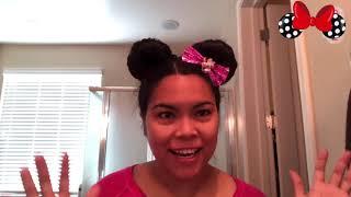 Minnie Mouse Buns Tutorial