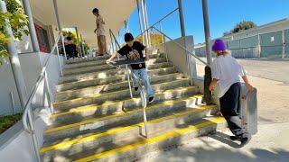 Street Skating With Fans!