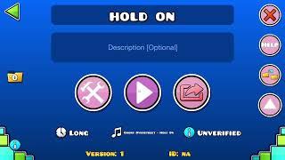 Hold on - Geometry dash layout