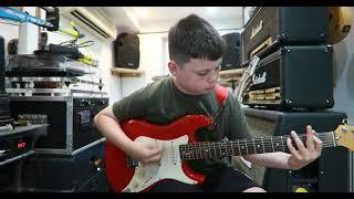 Song 2 - Blur Guitar Cover By 12 Year Old Ivan