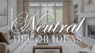 Neutral Decor Ideas • Interior Design Ideas & Inspiration • Elegant Jazz Music • Quintessential Home