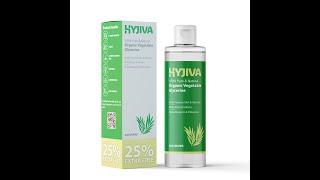 Hyjiva Organic Vegetable Glycerine - 100% Pure & Natural