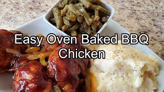 Easy Oven Baked BBQ Chicken