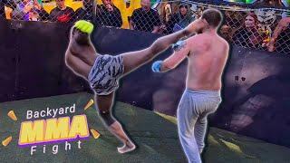 Predator vs Mountain Man | MMA Scrap!