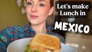 Our Family Life in Mexico - Making Lunch in Mexico (Tasty Tuna Sandwich | Plus Home Build Tour