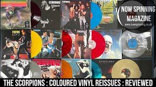 The Scorpions : All 12 Coloured Vinyl Remastered Reissues Reviewed - Colours of Rock