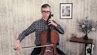 S. Lee Cello Etude No. 9 | Melodic and Progressive Studies Op. 31 | Practice with Cello Teacher