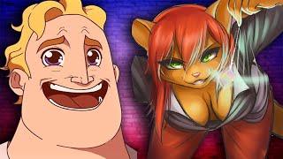 Mr incredible becoming canny (CAT Girls FULL) Furry Animation