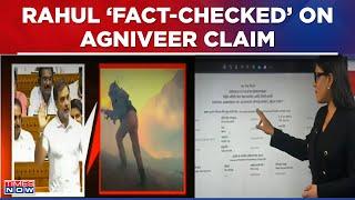 Rahul Gandhi Gets 'Fact-Checked' By Indian Army On Agniveer Claim, Documentary Proof On Times Now