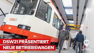 Nächster Halt Energie-Effizienz: DSW21 präsentiert „bahnbrechende“ neue Betriebswagen