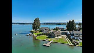 Look at this Lake Tapps waterfront home w/ 141ft of waterfront 4406 185th Ave E Lake Tapps, WA 98391