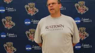 Head Volleyball Coach John Gump Talks about Preseason Camp