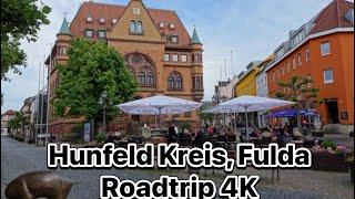 Hunfeld Kreis Fulda Roadtrip 4K