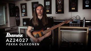 Ibanez AZ Prestige 7String Guitar ft. Pekka Olkkonen(stam1na)