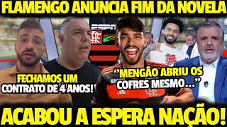 ACABOU A ESPERA! FLAMENGO ANUNCIA FIM DA NOVELA COM CONTRATO DE 4 ANOS! É O MENGÃO ABRINDO OS COFRES