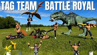 WWE Tag Team Battle Royal Action Figure Match