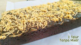 Resep Fudgy Brownies Tanpa Mixer Super nyoklat