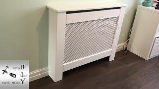 How to make a simple radiator cover, shaker style. The complete DIY guide