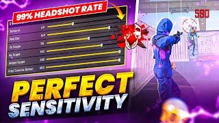 2025 BEST SENSITIVITY For 99% Headshot Rate ️ All Devices || Free Fire Max