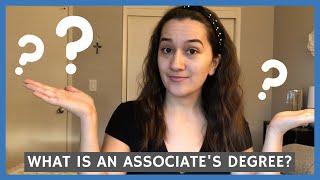 What is an Associate's Degree? (Community College Degree)