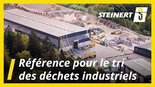 Tri des déchets industriels par technologie NIR, courants de Foucault et magnétique