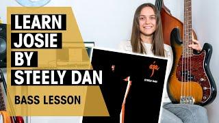 Steely Dan - Josie | Bass Lesson | Julia Hofer | Thomann