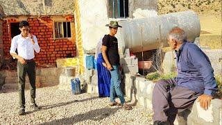 Emotional Reunion: Grandfather Returns to Nomadic Family's Home