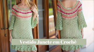 VESTIDO JANETE EM CROCHÊ - Aula 02 - Debora Vilarins