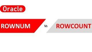 Oracle Rownum vs Rowcount