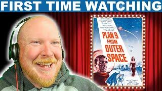 PLAN 9 FROM OUTER SPACE | FIRST TIME WATCHING | (Movie Reaction) #edwood #50smovies #movietrivia