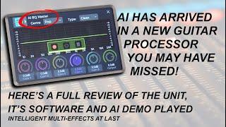 Guitar Intelligent Multi Effects with AI EQ: Does AI improve it?