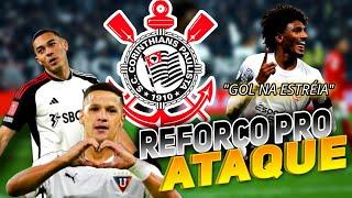 ATACANTE CHEGANDO NO TIMÃO  REFORÇOS CHEGANDO  NOTÍCIAS DO CORINTHIANS DE HOJE 