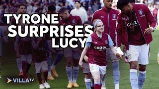 TYRONE MINGS SURPRISE | Tyrone Mings surprises young fan, Lucy!