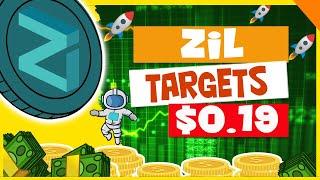  ZIL TARGETS $0.19  ZILLIQA ZIL ANALYSIS & UPDATE | CRYPTO NEWS TODAY