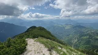 Auf dem Gipfel von Unterberghorn 1773m (Österreich)