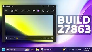 New Windows 11 Build 27863 – New Big Feature Coming to Windows 11 and Fixes (Canary)