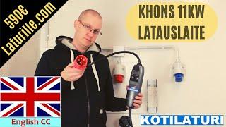 Khons 11kW EVSE (3x16A red CEE)