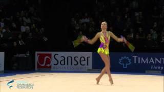 Averina Dina Clubs - Rhythmic Gymnastics World Cup 2016 Espoo