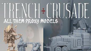 Trench Crusade "Proxies" - A 3D Print overview