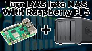 Turn DAS into NAS with a Raspberry Pi 5 and OpenMediaVault