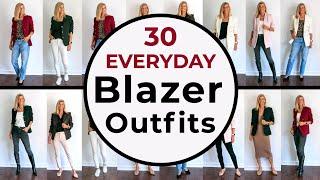 Blazer Outfits Lookbook for Business Casual & Everyday Outfit with Blazer | Fashion over 40