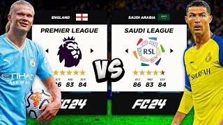 PREMIER LEAGUE vs. SAUDI LEAGUE... in FC24 