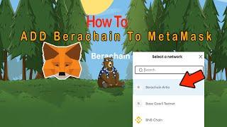 How to Add Berachain to Metamask | Add berachain in metamask #Airdrop #Berachain #berachainairdrop