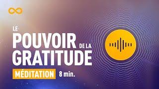 COHÉRENCE CARDIAQUE 8 MIN : LE POUVOIR DE LA GRATITUDE -  (MÉDITATION SANTÉ - HEALING)