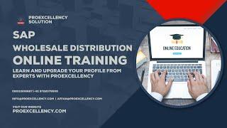 SAP Wholesale Distribution Online Training: A Comprehensive Overview From Experts | Proexcellency