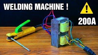 How to Make a Simple Welding Machine at Home! Inventor 101