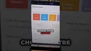 Comment configurer un coupon de reduction en pourcentage sur wix boutiques?#wix #wixstore #ecommerce