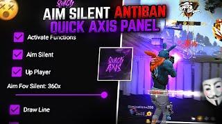NEW  MOD MENU WITH FREE SILENT AIM || QUICK AXIS PANEL || 100% ANTIBAN  || FREE FIRE PC PANEL