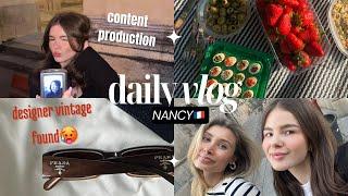 Mein erstes PRADA VINTAGE piece | Nancy Vlog | minimalromi with @lisamottl